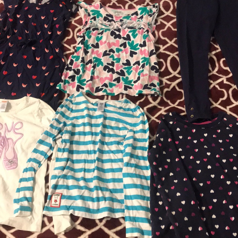 Gymboree Shirts, Dress, Leggings